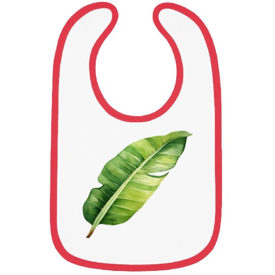 Green Banana Leaf Bibs