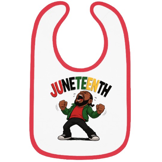 Say Juneteenth 1865 Bibs