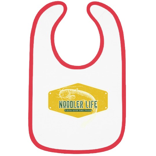 Elbow Deep Proud Noodle Life Bibs