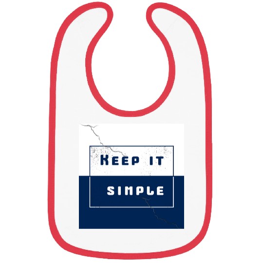 "Keep It Simple" Bibs