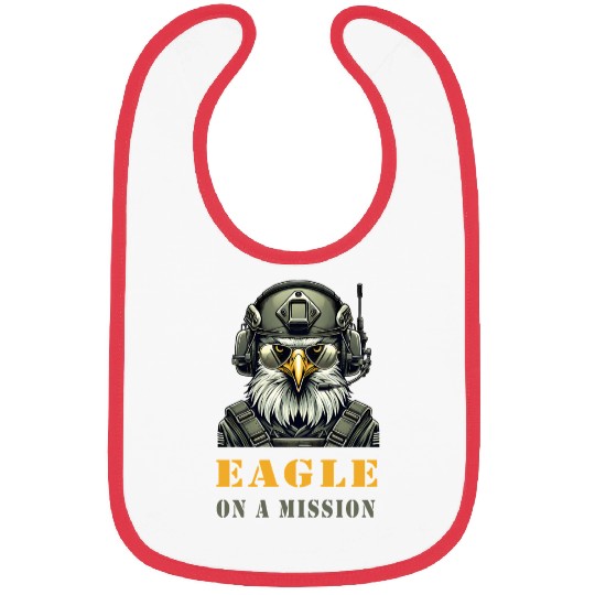 Military Eagle In Mission Bibs