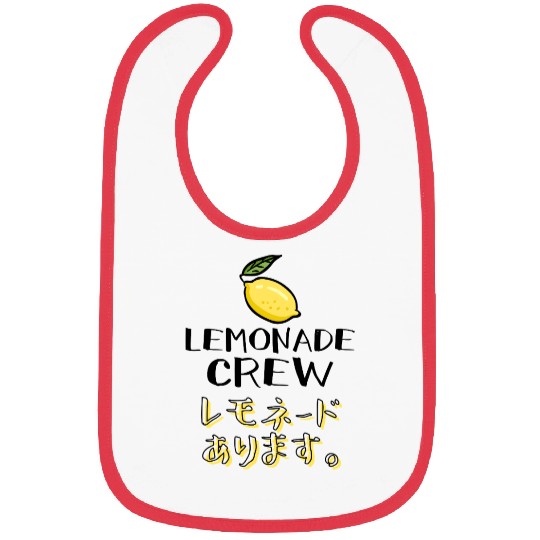 Lemonade Crew Kawaii Doodle Bibs