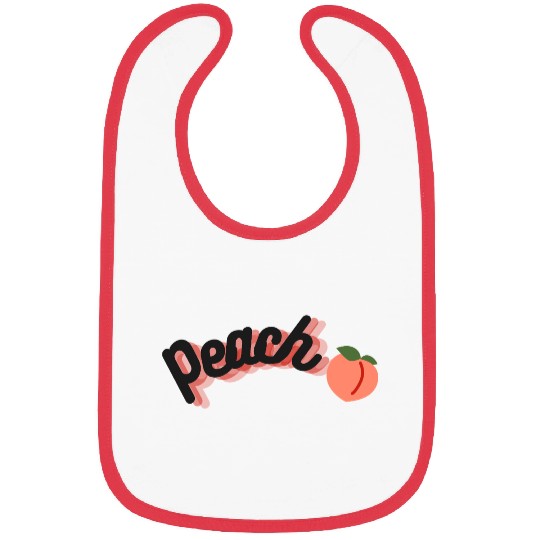 Peach Bibs
