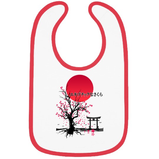 Iconic Sakura Flower Bibs