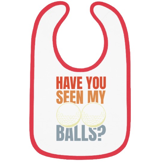 Funny Golf Player Quote Bibs