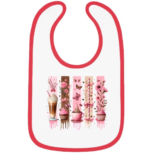 Coquette Coffee Lover Bibs