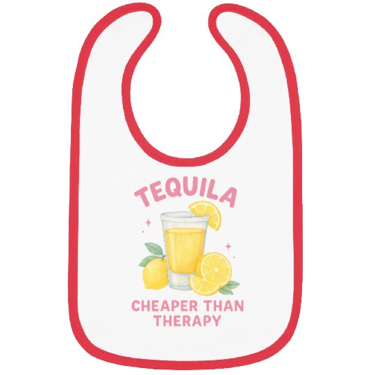 Tequila therapy Lemon Summer Bibs