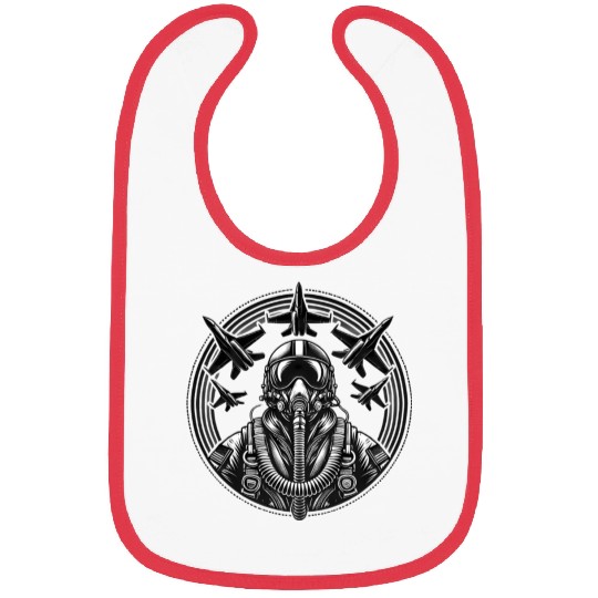 Jet Pilot - Air Force Bibs