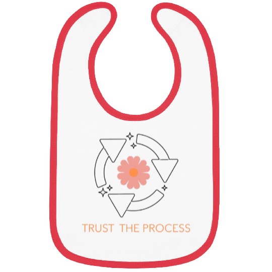 Trust the Process Blossom Bibs