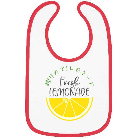 Fresh Lemonade Lemon Slice Bibs