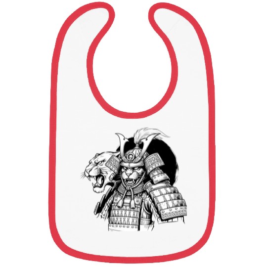 Samurai Panther Bibs