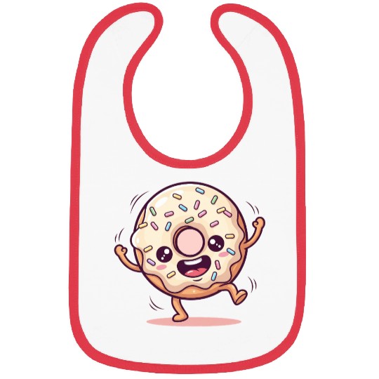 Happy Donut Dance Bibs