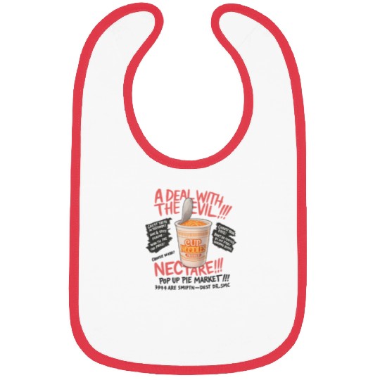 A Deal with Noodle – Cup Noodle Street Art Design Bibs