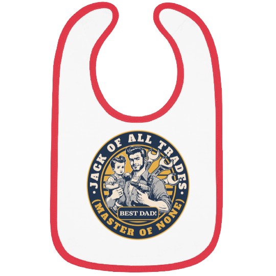 Jack of All Trades Master of None Bibs
