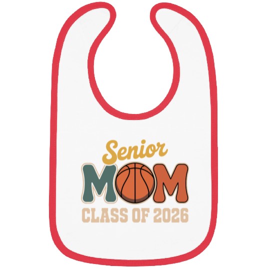 Senior Mom Basketball Class of 2026 Bibs