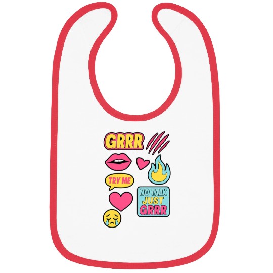 Sticker Grrr – TikTok Baddie Pack Bibs