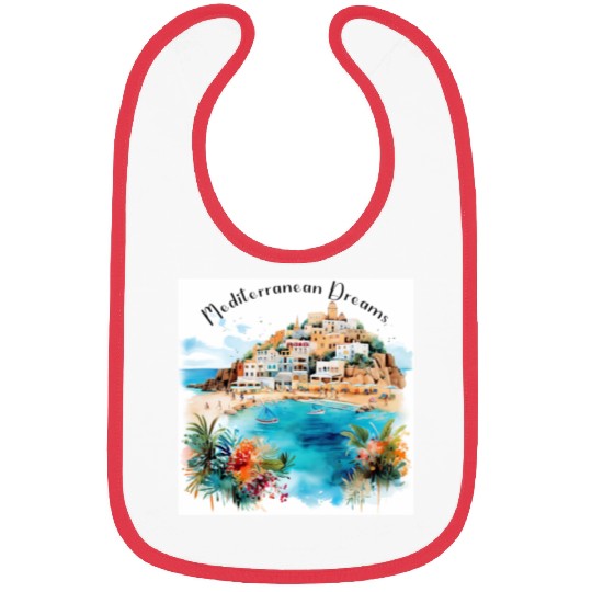 Mediterranean Dreams Bibs