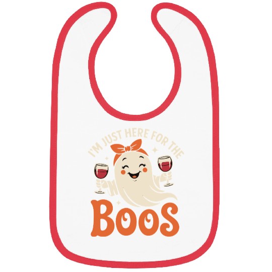 Boozy Ghost Party Bibs