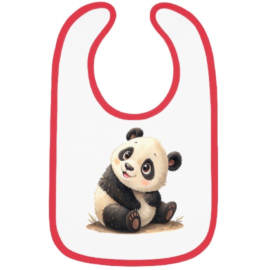 Bamboo Bliss Panda Bibs