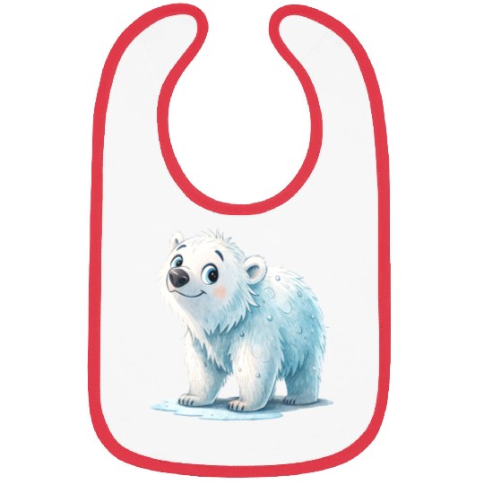 Snowflake the Cozy Cub Bibs
