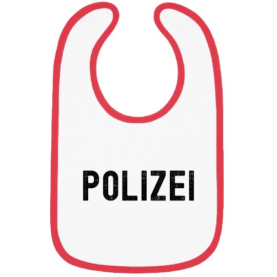 Polizei design Bibs