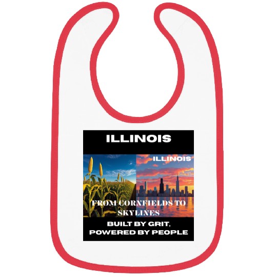 Illinois Midwest Mosaic Art Bibs