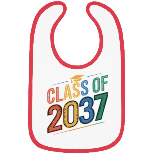 Class of 2037 Grow With Me, Funny back to school Bibs