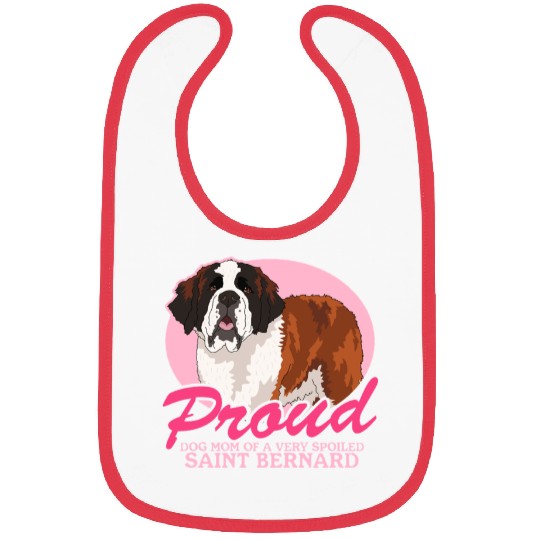Saint Bernard Dog Mom St. Bernhard Bibs