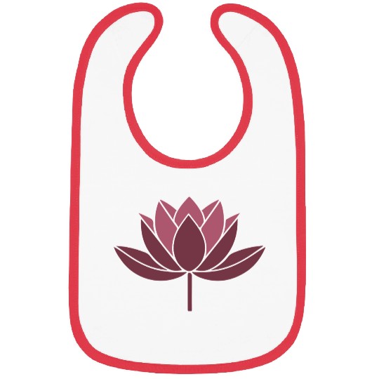 minimalist Lotus Bibs