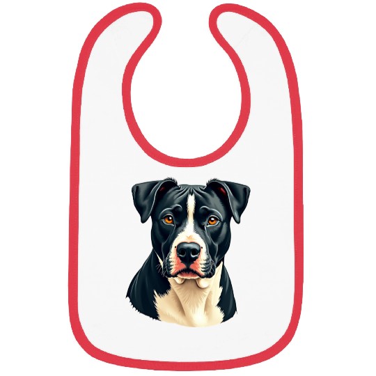 “Pit Bull” – Bold & Beautiful Dogs Bibs