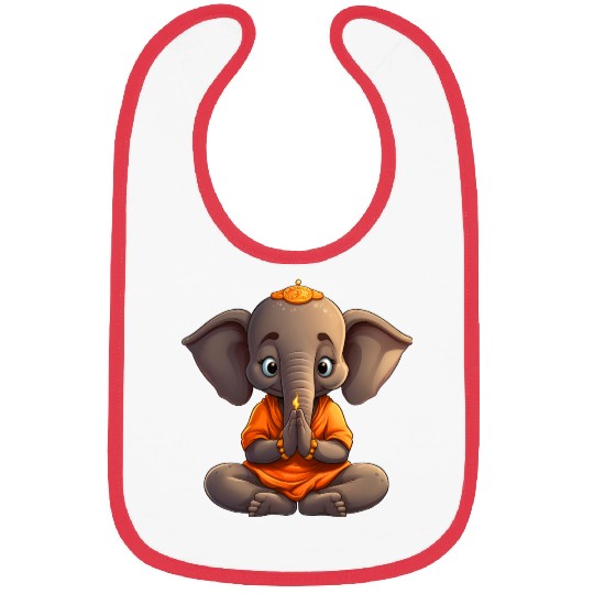 Elephant Yoga Bibs