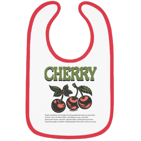 Cherry Bibs