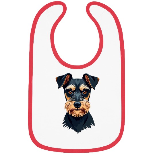 “Miniature Schnauzer” – Bold & Beautiful Dogs Bibs