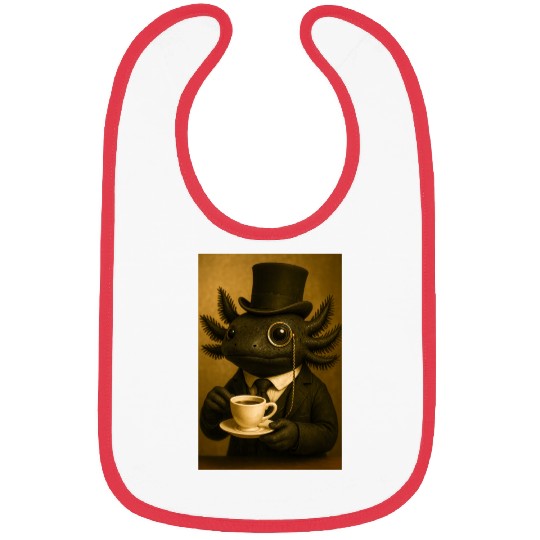 Sophisticated Axolotl Brew Bibs