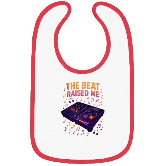 The Beat Raised Me – DJ Festival Style Bibs