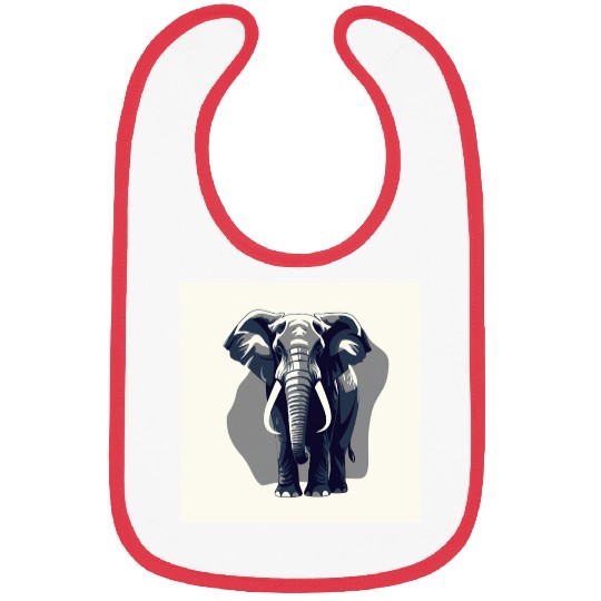 walking elefant Bibs