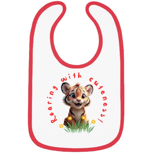 Cute Tiger Bibs