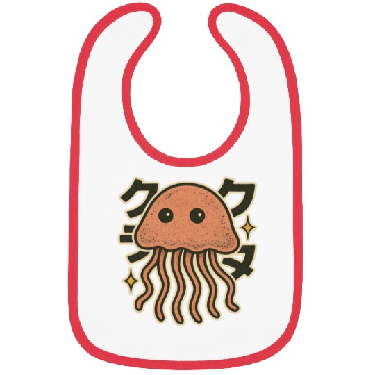 Kawaii Jellyfish Japanese Bibs