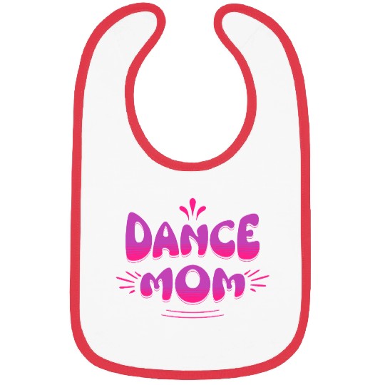 Dance Mom pink and purple Bibs