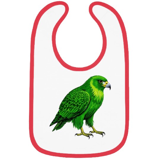 Green hawk Bibs