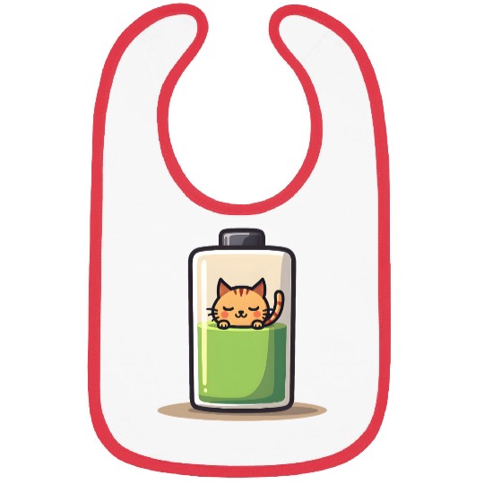 Cat Nap Battery Bibs