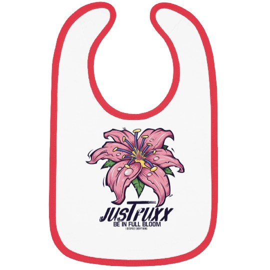 Dark Bloom Lily – JustRuxx Graphic Design Bibs