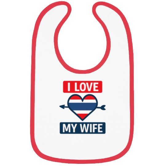 I love my wife  Bibs