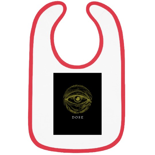Mystic Eye with Dose Typography Bibs