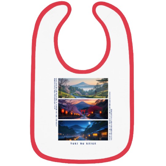 003 - Serene Mount Fuji Nightscapes Bibs