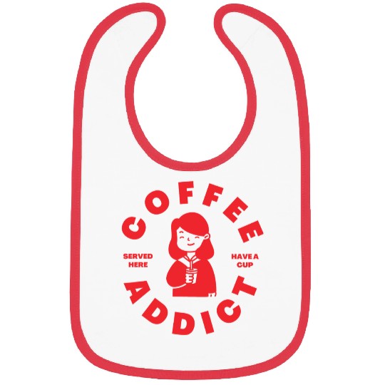 Coffee Addict Bibs