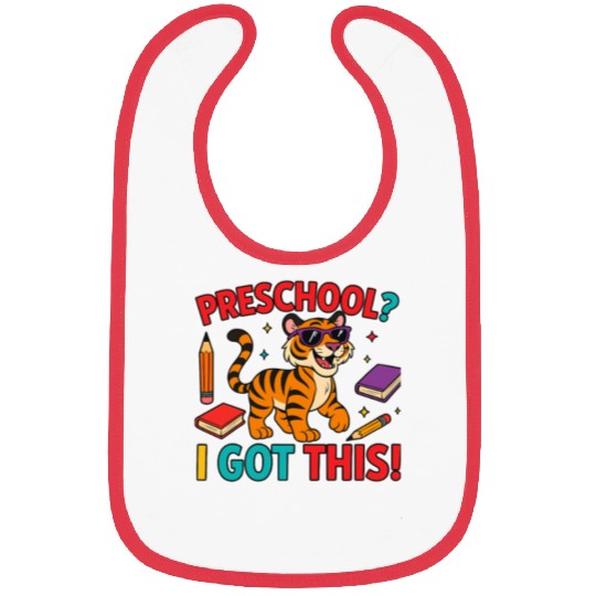 Tiger Cub Bibs – Preschool I Got This School Bibs