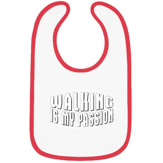 Walking is my Passion Bibs