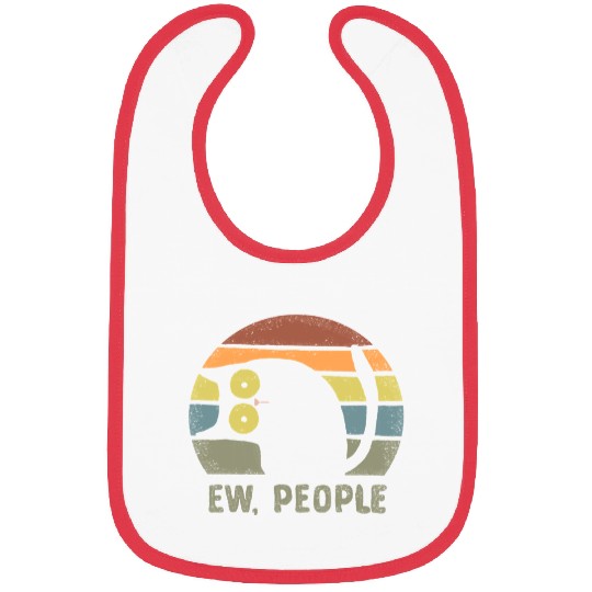 ew people funny cat gift idea Bibs