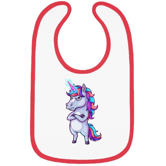 Grumpy Unicorn: Sparkle & Sarcasm! Bibs
